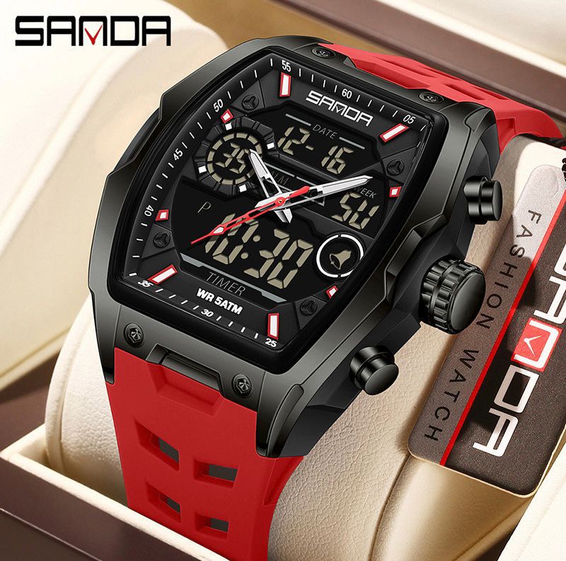 Reloj SANDA 6235 | Un reloj para el día a día que no se raya y se ve brutal