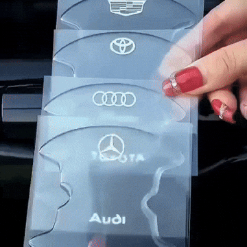 Kit de pegatinas transparentes o negras, personalizadas, anti rayones para vehículos